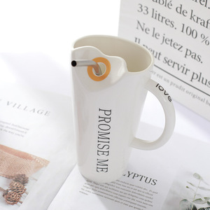<span class=keywords><strong>Tazas</strong></span> <span class=keywords><strong>de</strong></span> Viaje <span class=keywords><strong>de</strong></span> <span class=keywords><strong>Cerámica</strong></span> para Sublimación <span class=keywords><strong>de</strong></span> Café con Pajita, Juegos <span class=keywords><strong>de</strong></span> <span class=keywords><strong>Tazas</strong></span> con Logotipo, Navidad, Lujo, Negro Nórdico, Venta al por Mayor, Tapa Inteligente Personalizada - Product Image 4
