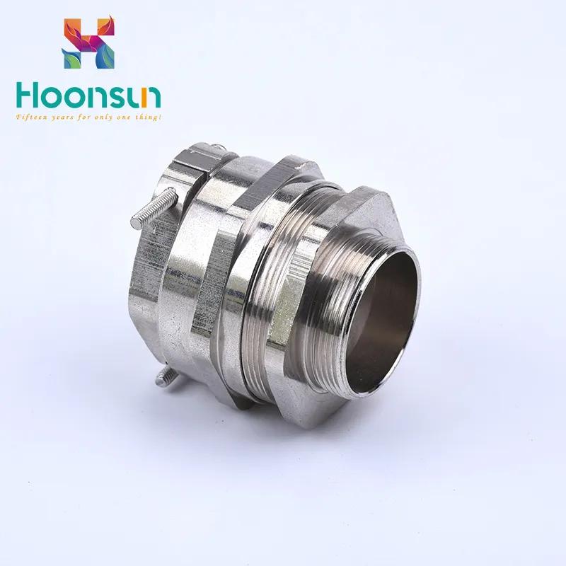 M12 M20 M25 Ip68 4-8Mm Không Thấm Nước Brass Cable Gland Loại Khóa Đôi Kim Loại Cable Gland Atex Pvc 304 Cable Gland