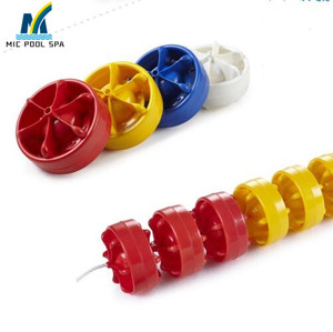 PC PVC ABS Competencia Piscina Flotador Lane Divisor Wave Lap Wave <span class=keywords><strong>para</strong></span> uso <span class=keywords><strong>de</strong></span> los niños Flotador Cuerda <span class=keywords><strong>para</strong></span> entrenamiento y ejercicio - Product Image 6