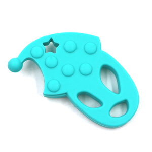 Personnalisé Pendentif <span class=keywords><strong>Coin</strong></span> Dentition Jouet, Silicone Bébé de Dentition En Gros - Product Image 3