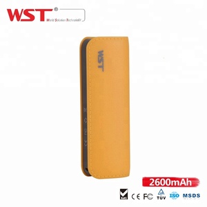 WST Mini 2600mah พาวเวอร์แบงค์อิเล็กตรอนอุปกรณ์เสริมโทรศัพท์มือถือลิปสติกธนาคารพลังงานน่ารักของกวางโจว - Product Image 4