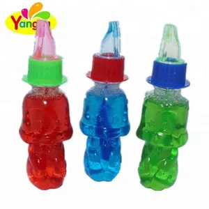 Hot selling Duck shape Whistle soap bubble ball water toy