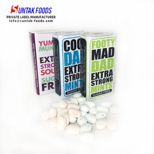 Cadeau de Fête des mères Aigre Sans Sucre <span class=keywords><strong>Xylitol</strong></span> Monnaye en Étain De Tour Boîte - Product Image 1