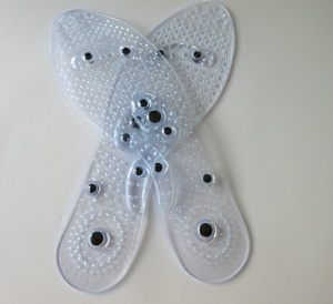 Transparente magnetische Einlegesohlen aus PVC-Massage - Product Image 2