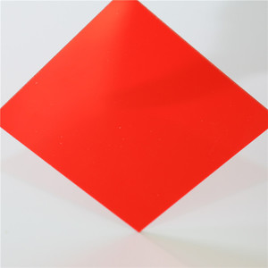 100 <span class=keywords><strong>lexan</strong></span> rouge <span class=keywords><strong>transparent</strong></span> solide feuille de <span class=keywords><strong>polycarbonate</strong></span> pour la décoration - Product Image 1