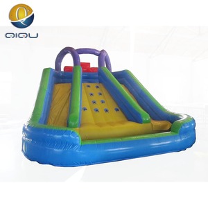 QIQU <span class=keywords><strong>grand</strong></span> gonflable silde géant flottant <span class=keywords><strong>toboggan</strong></span> pour enfants et famille - Product Image 5