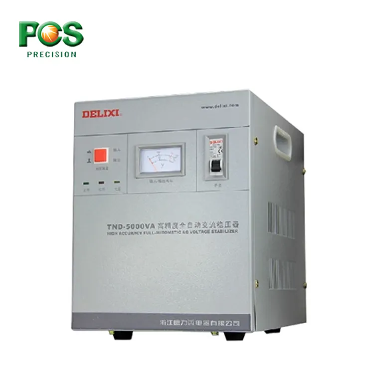 Regulator tegangan TND kualitas tinggi 5 kva 7kva fase tunggal 220v 110v