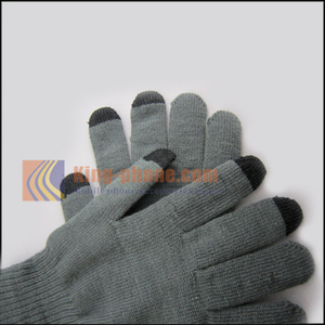 Hot vente Cheap hiver chaud écran tactile <span class=keywords><strong>gants</strong></span> de tricot pour femmes et hommes - Product Image 4
