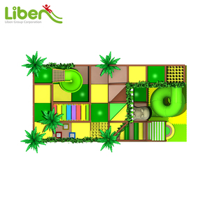 Parc de jeu intérieur pour enfants, thème <span class=keywords><strong>Jungle</strong></span>, avec glissière tubulaire, - Product Image 3