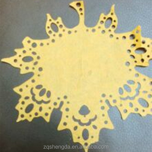 Hallwen citrouille / maple leaf coloré dentelle napperons en papier - Product Image 1