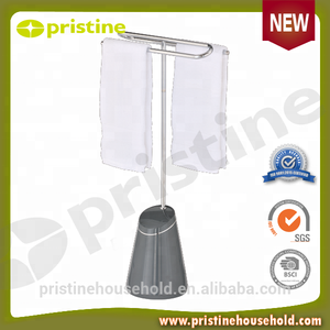 Moderno organizador doméstico de bricolaje con calentador toallero barras de hierro fundido gris de calidad OEM para hoteles y almacenamiento en el hogar - Product Image 2