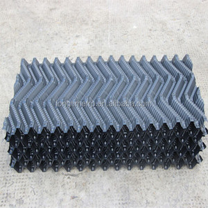 La chine <span class=keywords><strong>A</strong></span> <span class=keywords><strong>Commencé</strong></span> par PVC S vague de refroidissement tour remplit pour usage industriel de refroidissement tour de pvc - Product Image 1
