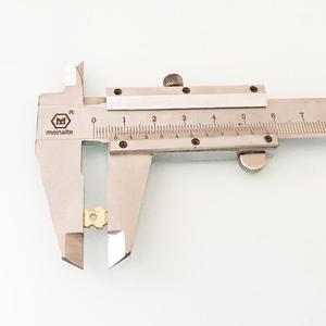 Lettres de l'alphabet en laiton de 2 mm de longueur, 3 mm de largeur, 15 mm pour machine de marquage à chaud HP241B MY380 - Product Image 3