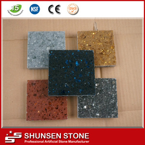 Piedra decorativa interior cocina encimera <span class=keywords><strong>con</strong></span> lavabo proveedor de cuarzo - Product Image 6
