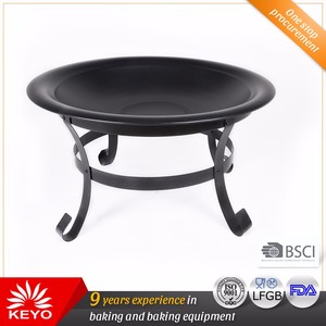 Calentador de fuego para exteriores de 24 pulgadas, diseño antiguo, pozo de fuego de carbón ardiente de madera - Product Image 2