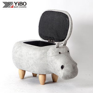 Venta al por mayor de alta calidad calzado estable cambiando taburete <span class=keywords><strong>Animal</strong></span> de almacenamiento otomana niños Otomano - Product Image 4