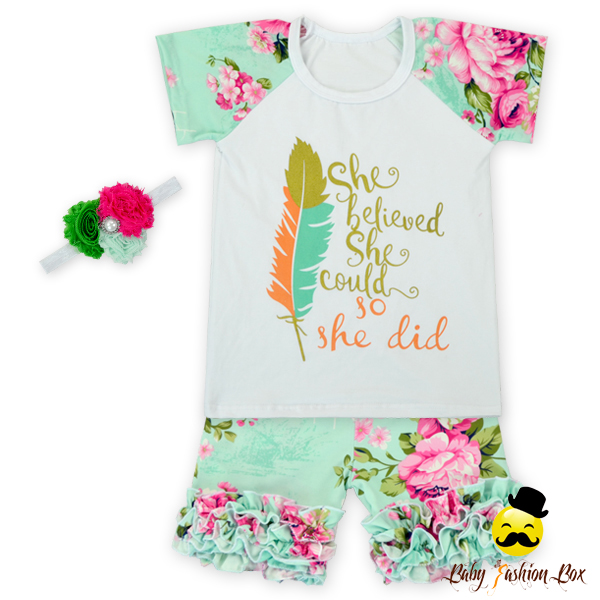 Оптом, магазинная летней девочки рубашки штаны комплект одежды