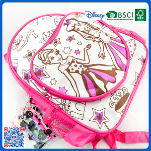 Nuovo stile bello DIY <span class=keywords><strong>colorare</strong></span> borsa con stampa del fumetto per gli studenti - Product Image 3