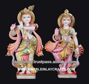 Radha Krishna Indian God Statue - Product Image 1