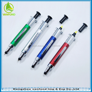 Creativa tubo bolígrafo resaltador jeringa con aguja - Product Image 2