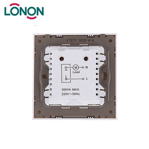 Nhà Máy Bán Buôn Chuyên Nghiệp PC Màu Trắng + Kim Loại Điện Đứng Kiểm Soát Tốc Độ 220V Điện Dimmer Fan Chuyển Đổi - Product Image 3