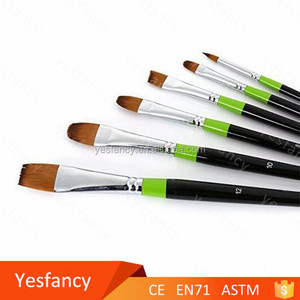 La meilleure vente 6 pcs <span class=keywords><strong>aquarelle</strong></span> brosse art peinture brosses <span class=keywords><strong>pour</strong></span> amazon - Product Image 4