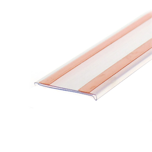 Bề Mặt Phẳng Tự Dính Nhựa Dữ Liệu Giá Kênh <span class=keywords><strong>Strip</strong></span> Để Giữ Vé - Product Image 1