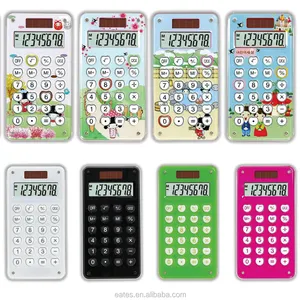 Mini Calculadora de 8 dígitos de tamaño de iphone con juego de laberinto para regalo y promoción