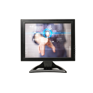 Ancien Moniteur CRT Rétro Avec écran Blanc Vierge Isolé En Arrière-plan Blanc Image stock