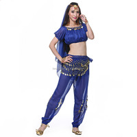 Pantalon de danse orientale pour femmes Costume de danseuse du ventre tribal Performance Wear