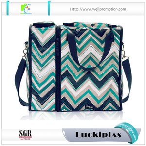 Dos compartimentos <span class=keywords><strong>de</strong></span> la aptitud térmica EPE espuma plegable bolsa <span class=keywords><strong>de</strong></span> <span class=keywords><strong>enfriador</strong></span> <span class=keywords><strong>de</strong></span> vino - Product Image 1