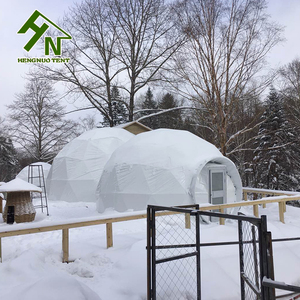 Tienda de Casa de cúpula geodésica a prueba de nieve iglú de bola de media <span class=keywords><strong>Esfera</strong></span> de alta calidad a la venta con precio de fábrica - Product Image 2
