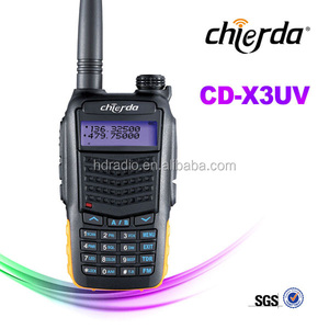 Guay <span class=keywords><strong>walkie</strong></span> <span class=keywords><strong>talkie</strong></span> hasta <span class=keywords><strong>8</strong></span> <span class=keywords><strong>km</strong></span> de alcance con ani código de identificación para comunicación al aire libre CD-X3UV - Product Image 1