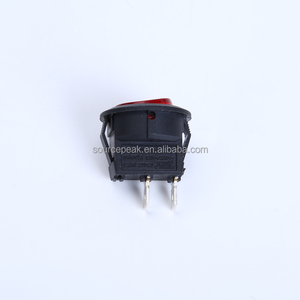 Interruptor de encendido y apagado redondo para dispensador de agua, 10A, <span class=keywords><strong>125</strong></span>/250V, CA, Color rojo, T125 - Product Image 4