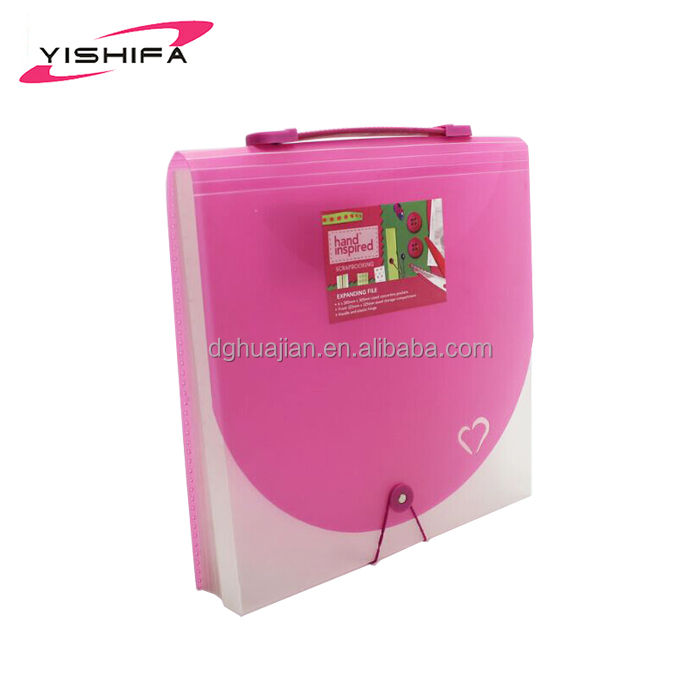 OEM pp коробка для файлов, пластиковая папка, расширяющийся бумажник, чехол-органайзер, держатель для хранения документов