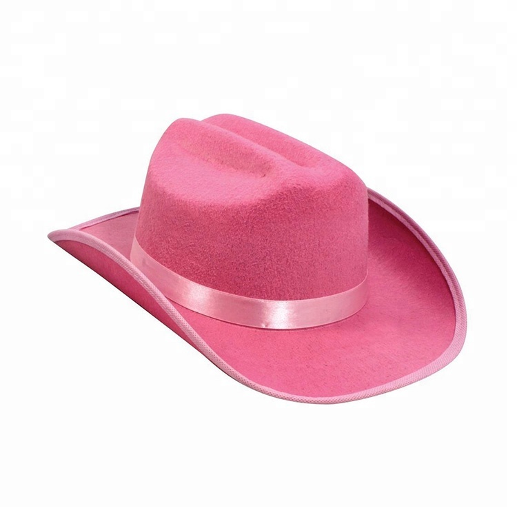 Pink cowboy hat plain Clearance