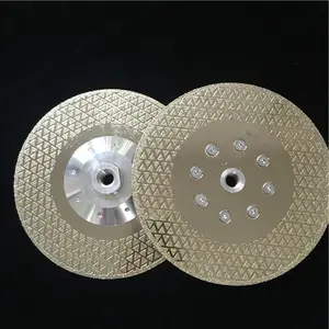 Disc Saw Blade OEM 01 Electroplated Diamond Grinding Disc Saw Blade For Marble Cutting