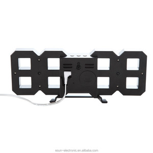 Đồng Hồ Báo Thức Để Bàn Dạng Đèn LED <span class=keywords><strong>3D</strong></span> Trạm Thời Tiết Kỹ Thuật Số Độc Đáo - Product Image 3