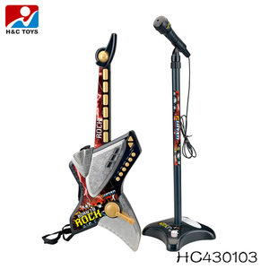 Giocattolo educativo per chitarra elettrica musicale per bambini - Product Image 4