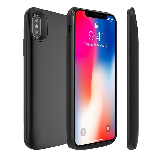 Back Battery Case , Power Bank Phone Case 5000mah for iPhone Xs Max