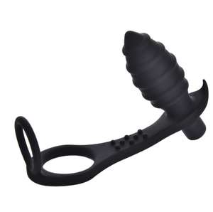 100% Siliconen Volwassen Erotisch Speelgoed Mannelijke Prostaat Massager Delay Cock Ring Zelfgemaakte Anale Butt Plug Voor Mannen Vrouwen Homo % - Product Image 5