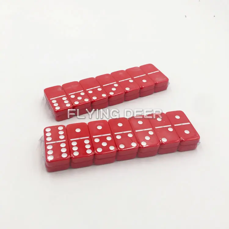Baixo custo atacado jogando dominoes, antigo domino conjuntos