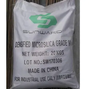China microsílica/silica fume/sílica em pó