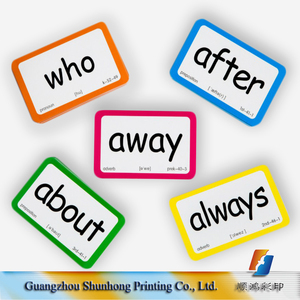 Creador de Tarjetas de Estudio de Inglés con Diseño Personalizado Educativo, Tarjetas de Inglés <span class=keywords><strong>para</strong></span> Niños y Bebés - Product Image 2