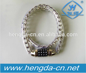 Extérieur 4 chiffres combinaison mot de passe sécurisé câble d'acier de la chaîne de cadenas de vélo de verrouillage - Product Image 4