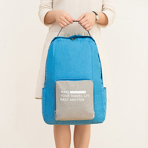 Ba Lô Du Lịch Cỡ Lớn Nhẹ Gấp Gọn Phong Cách Tùy Chỉnh Ba Lô Đi Học Gấp Bằng Cation Polyester - Product Image 2