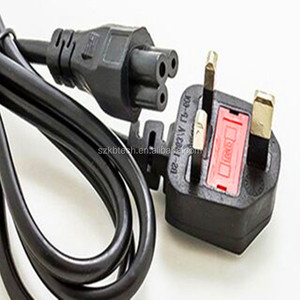 Cable de alimentación de CA retráctil con enchufe fundido estándar del Reino Unido BS 1363 con enchufe IEC60320 <span class=keywords><strong>C5</strong></span> del Reino Unido para uso en el hogar y la Oficina del Reino Unido - Product Image 5