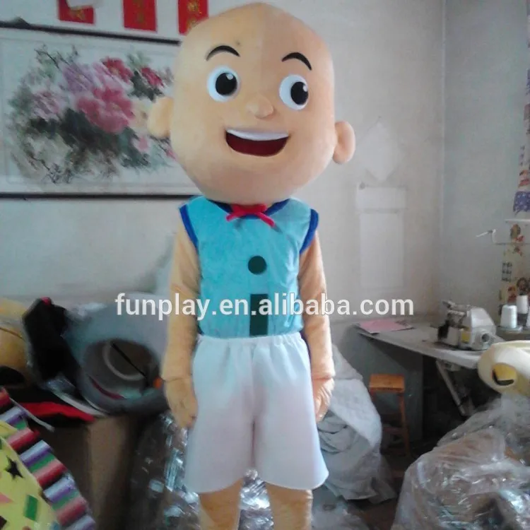 HI CE Hot selling upin ipin mascotte kostuum, mascot kostuum