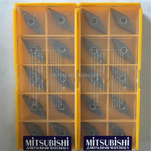VNMG160404 VP15TF 100% ORIGINAL JAPAN MITSUBISHI <b>TUNGSTEN</b> CARBIDE INSERTS - Product Image 4