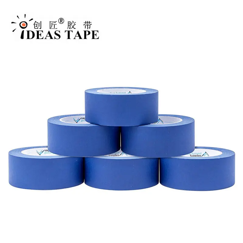 Blue Painters Tape Medium Adhesive Well Masking Tape But Leaves No Residue Behind 60yds